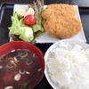 Shokujinomise Maronie - コロッケ定食700円(税抜）