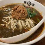 陳麻家 東中野店 - 上の肉味噌を溶かしつつスープまで完食