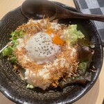 Yakitori To Sengyo Hachi Hachi - ザクザク温玉ポテトサラダ