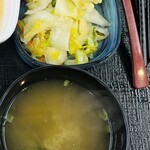 Yoshinoya - サラダみたいな浅漬け最高…量も多いし