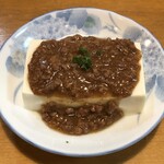 味の牛たん 喜助 - お通し（たんとうふ）