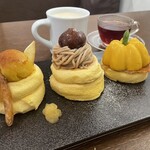 FLIPPER'S - 芋栗かぼちゃのパンケーキ(期間限定)