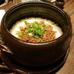 魚とごはん つき灯り - 秋田県プラチナ米『サキホコレ』有馬山椒の牛そぼろ