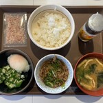 Sukiya - 牛まぜのっけ朝食（ミニ）　360円（税込）