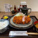 豚肉料理専門店 KIWAMI - 岩中豚肩ロースのとんかつ