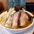 肉うどん さんすけ - 料理写真:ヤサイニンニク焼豚うどん　中盛