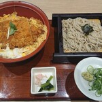 家族亭 - 料理写真:かつ丼セット