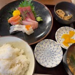 日本料理 三平 - 刺身定食（1000円）