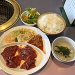 焼肉レストラン清光 - ロースセット