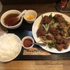 レバニラ定食 kei楽