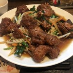 レバニラ定食 kei楽 - 