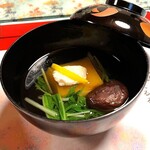 Nihon Ryouri Unoan - 椀物(焼河豚,南京豆腐)