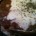 鉄板ふくみみ - 鉄板チーズカレー880円