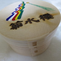 料亭菊水楼 - 開けたらこのようになっていました。
