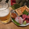 魚熊鮮魚店と立ち飲みぼてふり