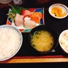 魚正宗 - 刺身定食(全景）