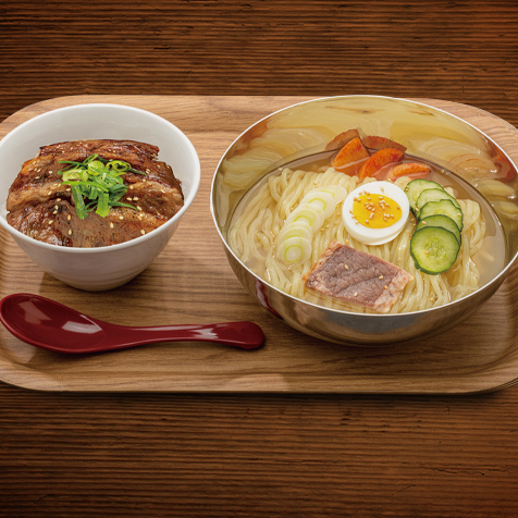 カルビ丼と冷麺 やま丼 - 長町南（丼）の写真