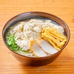 宮良そば - ゆし豆腐そば（大）有名な宇那志豆腐店の豆腐を使用。大豆本来の甘みがあり胃長に優しいおそばです。