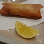 沢田鮨 - ズワイガニの春巻き