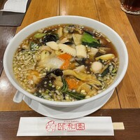 個室中華 頤和園 溜池山王店 - 五目つゆそば　大盛　1450円
