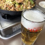 まるはち食堂 - 生中