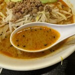 合楽園 - 麻辣(マーラー)刀削麺のスープ
            2023年12月18日