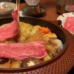 北新地しゃぶしゃぶすき焼き きらく - 