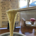 永福拉麺 - 麺アップ