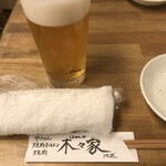 Yakiton Hayashiya - 生ビール（４９９円）