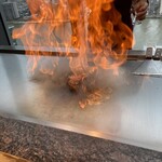 FRENCH TEPPAN 静香庵 - ファイヤ〜！