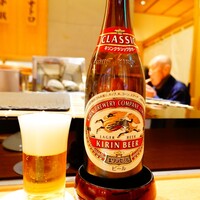 築地青空三代目 大名古屋ビルヂング店 - ※KIRINクラッシクラガービール(中瓶) 