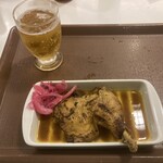 すき家 - ほろほろチキンとビール