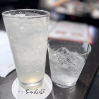 焼肉 ちゃんぷ 吉祥寺店 - レモンサワーと赤兎馬
