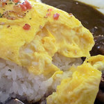 アプランティ - パラクパニール880円＋トッピングのオムレツ200円、名付けてオムパラパ