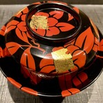 奈良 而今 - 椀物 器は椿