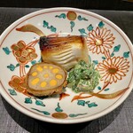 奈良 而今 - 焼物 真魚鰹西京焼 辛子蓮根