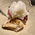 奈良 而今 - 能登天然鰤 辛味大根