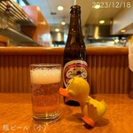 ゲンジ - ☺︎瓶ビール〈小〉 ¥490