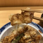 之村 - 穴子の添え物