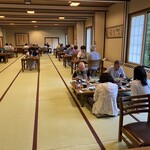 松川温泉　峡雲荘 - 朝食は大広間で…