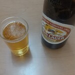 中華料理 五十番 - 大瓶のキリンラガービール