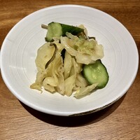 炭焼うな富士 名駅店 - 付き出し