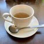 バルバルキッチンアメリ - いつも通りのカップコンソメスープ