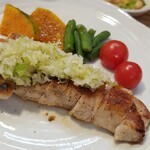 キッチン ブルー グローブ - 反対側から、長惣デュクセルがたくさん！