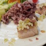 キッチン ブルー グローブ - １１切れ目のソテーにはデュクセルのみ