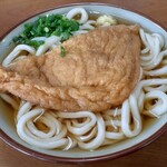 谷本うどん - うどん（大）＆おあげ