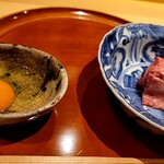 銀座 しのはら - すき焼き準備