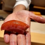 銀座 しのはら - 中トロ