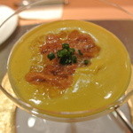 saveur - 南瓜のムースに生雲丹のジュレ