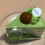 LEPONT - 小豆とおもちの抹茶ケーキ430円